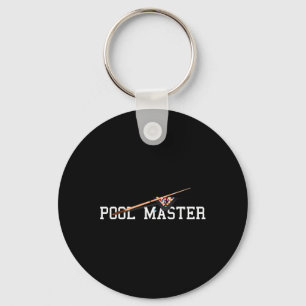 Billiards Pool Master For The Pionate Pool Lovers Key Ring
