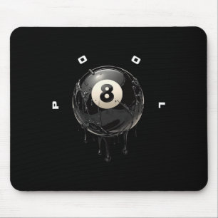 Billiards Pool Player Apparel - Billiard Mouse Pad