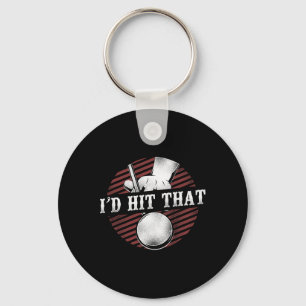 Billiards Pool Player Ball Pun Vintage Retro Id Hi Key Ring