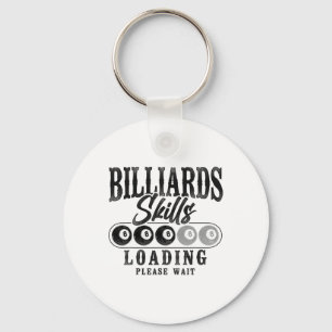Billiards Pool Player Ll 8 Ll Vintage Billiards Sk Key Ring
