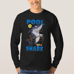 Billiards Pool Shark Snooker Player Bar Pub An T-Shirt