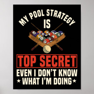 Billiards Pool Snooker Billiard Ball Table Nine-ba Poster