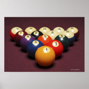 Billiards Poster