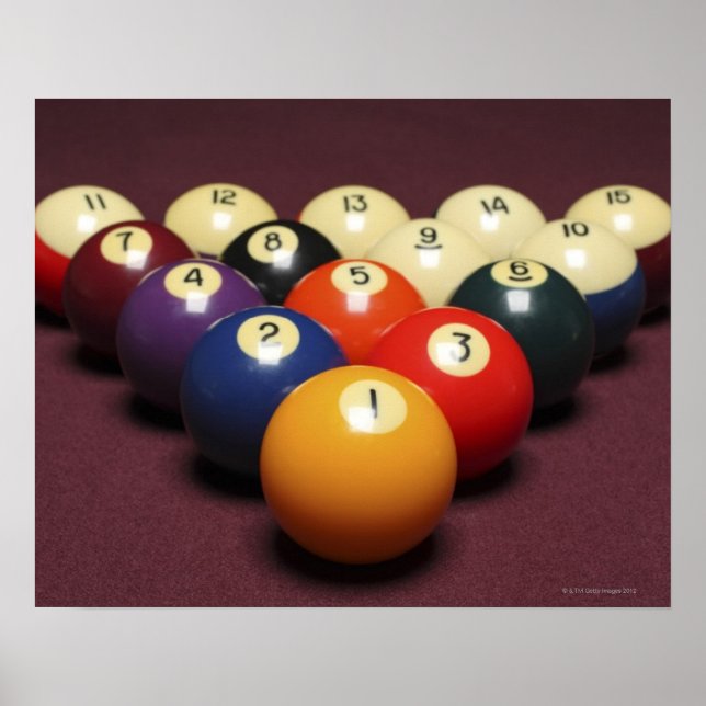Billiards Poster (Front)