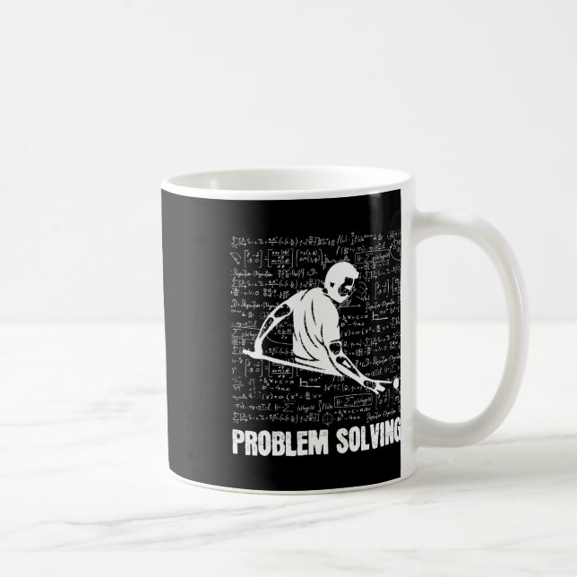 Billiards Problem Solving Players Sports Solution  Coffee Mug (Right)