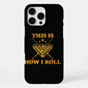 Billiards Saying Highlighting Pool Game Pride iPhone 16 Pro Max Case