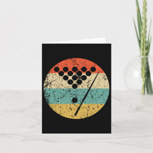Billiards Shirt - Vintage Retro Pool Card