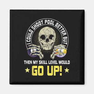 Billiards Skull Pool Snooker Billiard Ball Table N Magnet