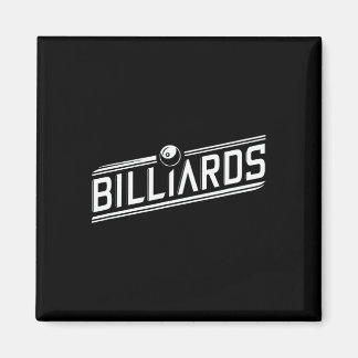 “billiards” - Sleek Angled Design  Magnet