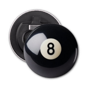 Billiards Snooker 8-Ball Bottle Opener