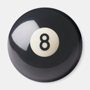 Billiards Snooker 8-Ball Magnet