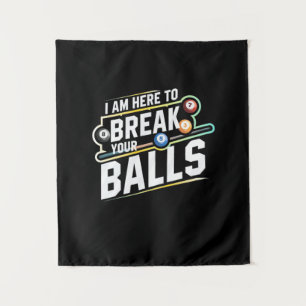 Billiards Snooker Is Here To Break Your Balls Tapestry