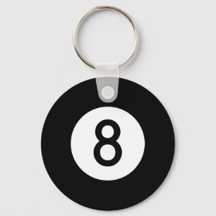 Billiards Snooker Pool Game Player Sports Competit Key Ring