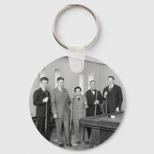Billiards Stars: 1927 Key Ring