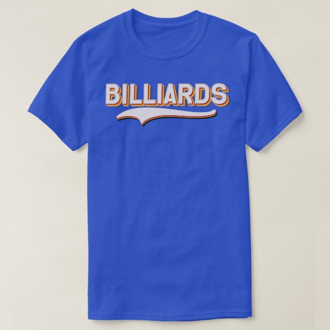 Billiards T-Shirt (Design Front)