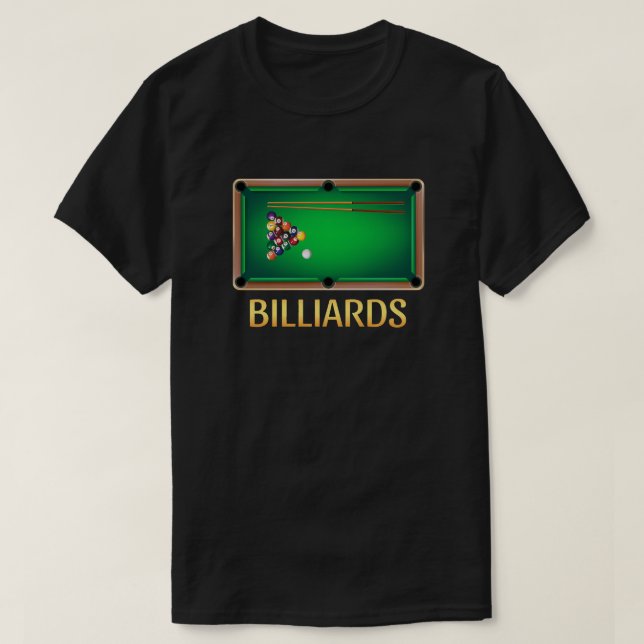 Billiards T-Shirt (Design Front)