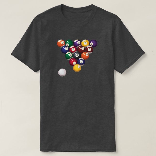 Billiards T-Shirt (Design Front)