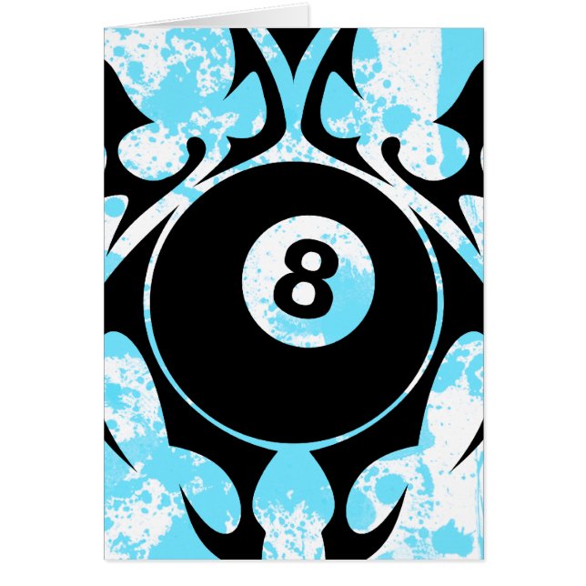 billiards. tribal. (Front)