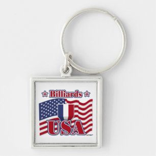 Billiards USA Key Ring