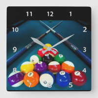 Billiards Wall Clock
