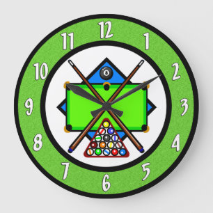 Billiards Wall Clock