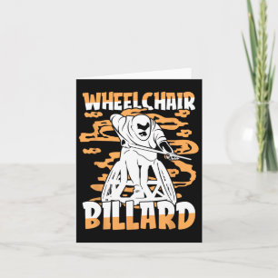 Billiards Wheelchair - Table 9 Ll Pool  Card