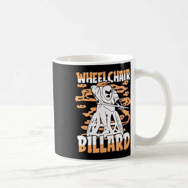 Billiards Wheelchair - Table 9 Ll Pool  Coffee Mug (Right)