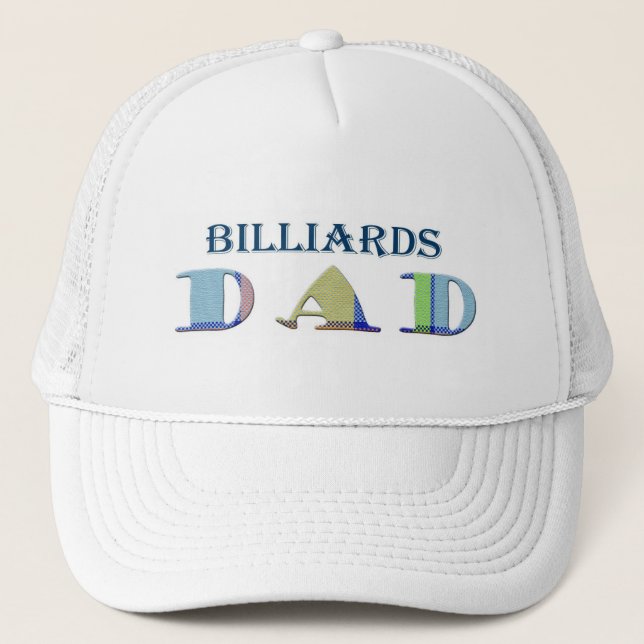 BilliardsDad Trucker Hat (Front)