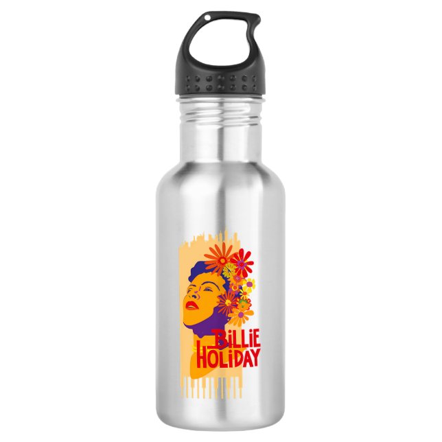 Billie Holiday 532 Ml Water Bottle (Front)