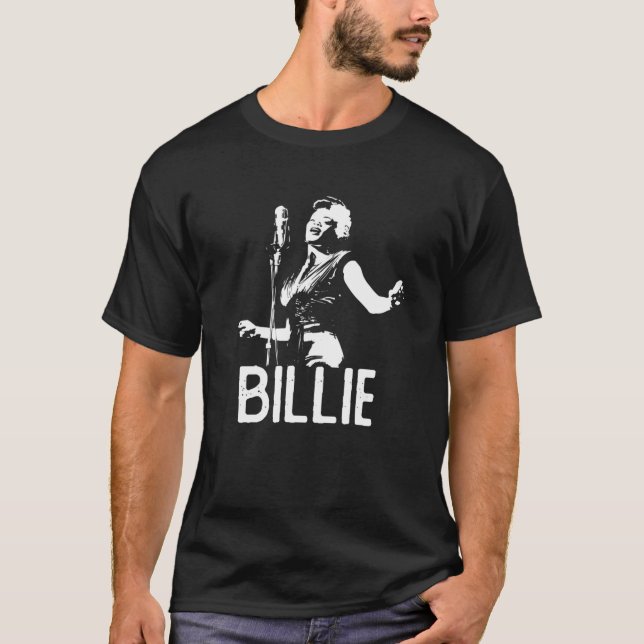 Billie Holiday  T-Shirt (Front)
