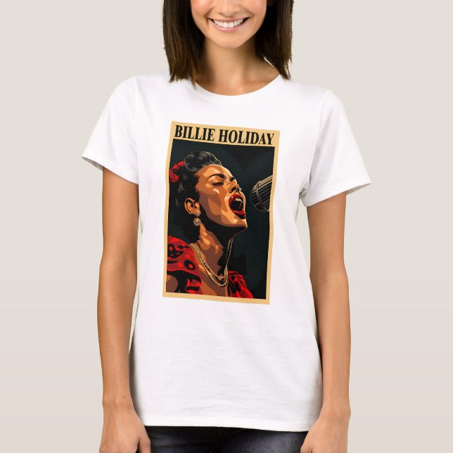 Billie Holiday T-Shirt (Front)