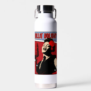 Billie Holiday Water Bottle