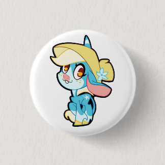 Billie on a button