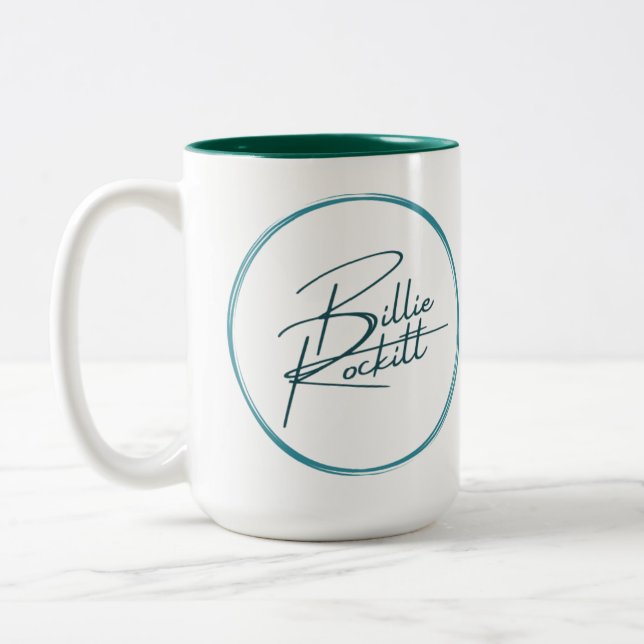 Billie Rockitt Logo Mug (Left)