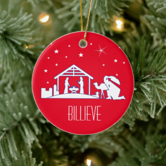 BILLIEVE CERAMIC ORNAMENT
