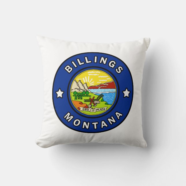 Billings Montana Cushion (Front)