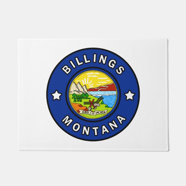 Billings Montana Doormat (Front)
