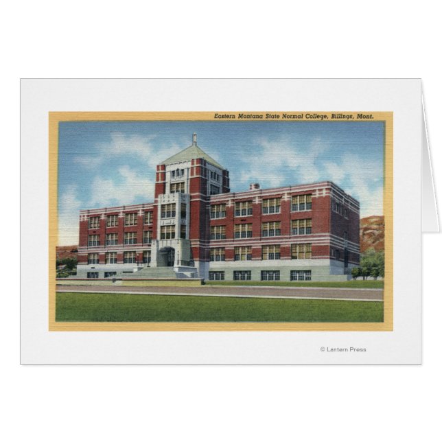 Billings, Montana - Eastern Montana State (Front Horizontal)