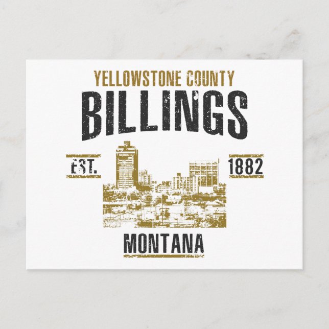Billings Postcard (Front)