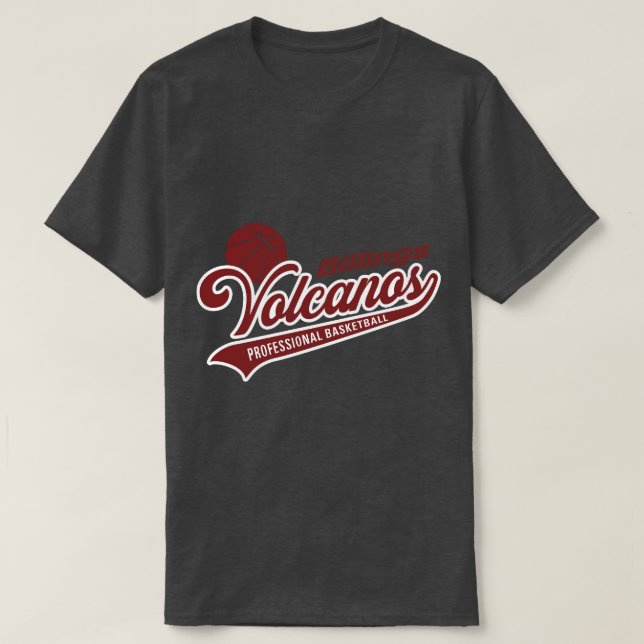 Billings Volcanos T-Shirt (Design Front)
