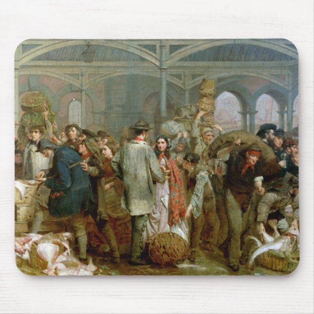 Billingsgate Fish Market Mouse Pad (Front)