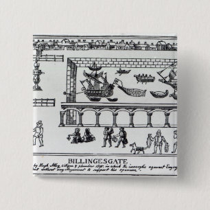 Billingsgate Market 15 Cm Square Badge
