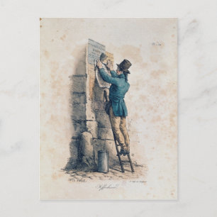 Billposter Postcard