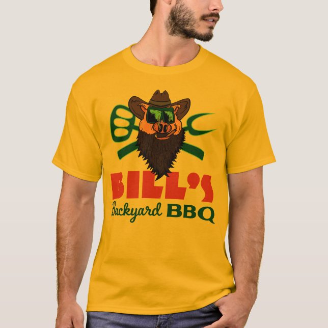 Bill's Backyard BBQ Tee (Front)