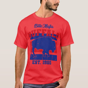 Bills Mafia Buffalo  Est 1960 Vintage Style T-Shirt