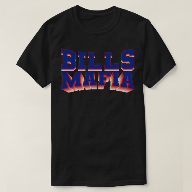 Bills Mafia  Fan T-Shirt (Design Front)