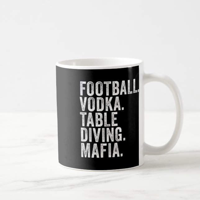 Bills New-york Fan Football. Vodka. Table Diving.  Coffee Mug (Right)