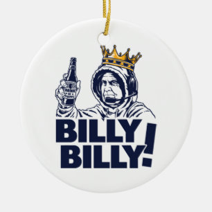 Billy Billy! King Ceramic Ornament