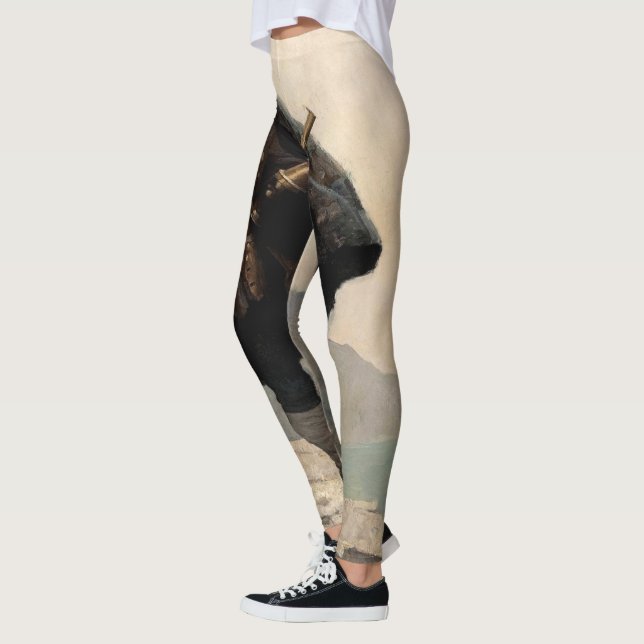 Billy Bones, Treasure Island by N. C. Wyeth Leggings (Left)