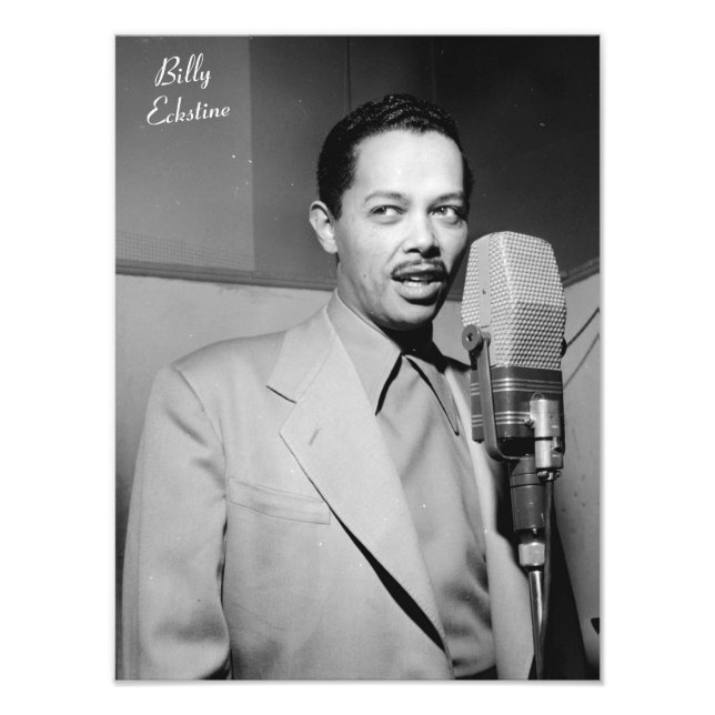Billy Eckstine Photo Print (Front)